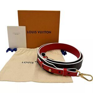 Authentic LOUIS VUITTON Shoulder Strap For LV Monogram Bags J02372 PVC #36635909